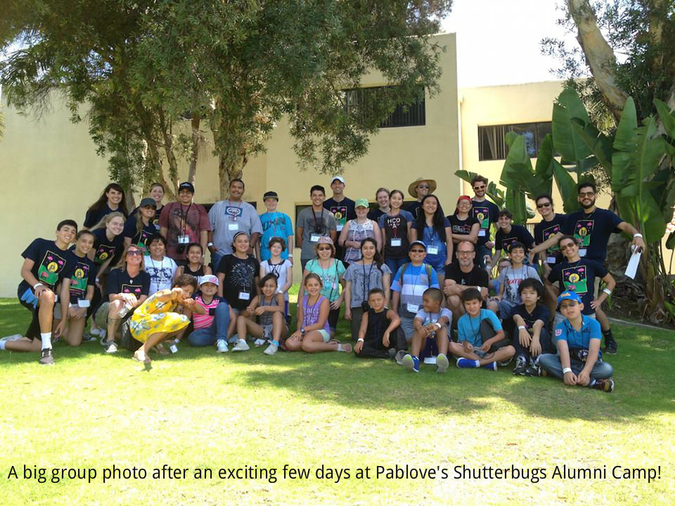 Pablove Shutterbugs Alumni Camp