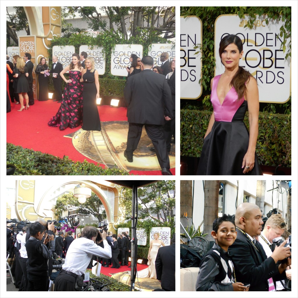 Anthony at the Golden Globes