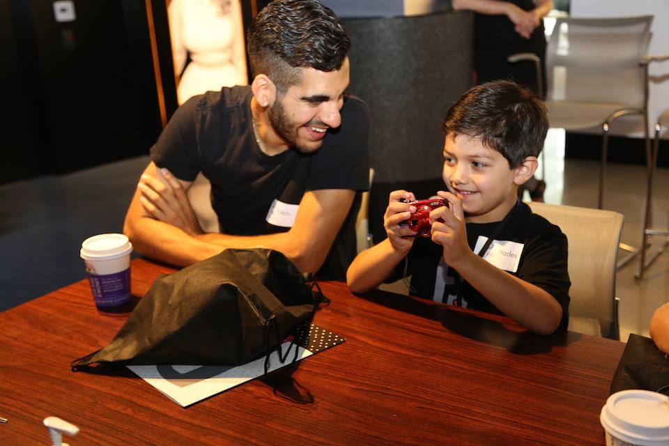 Raul at Summer Camp.