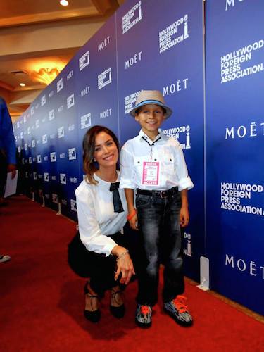 Pablove Shutterbug Jacob with Abigail Spencer.