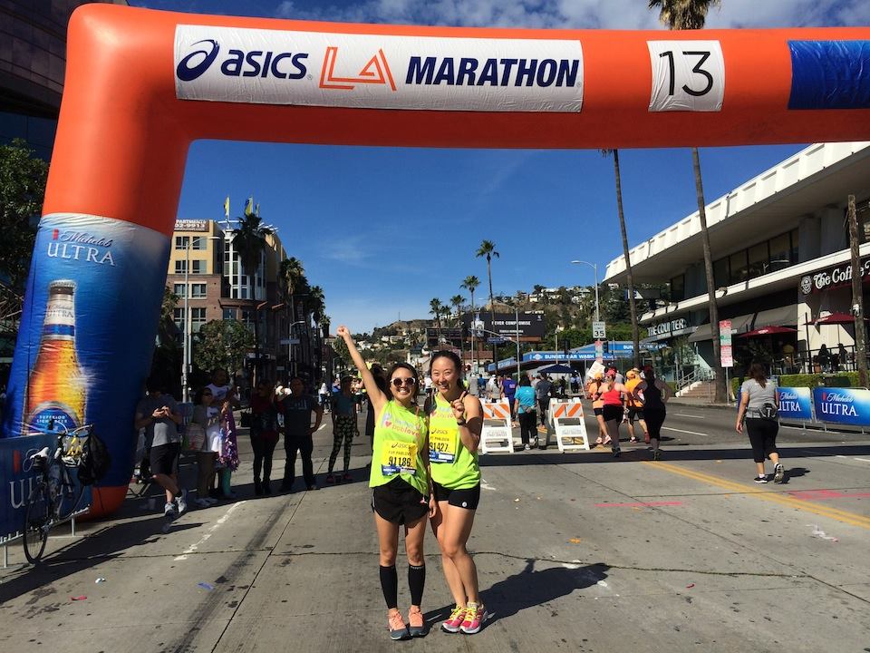 Mile 13 of the LA Marathon