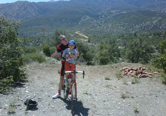 Jeff Castelaz and his son Pablo